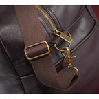 Oxford Executive Weekender Duffel Bag, 20 Inches Debossing - Brown - Photo 4