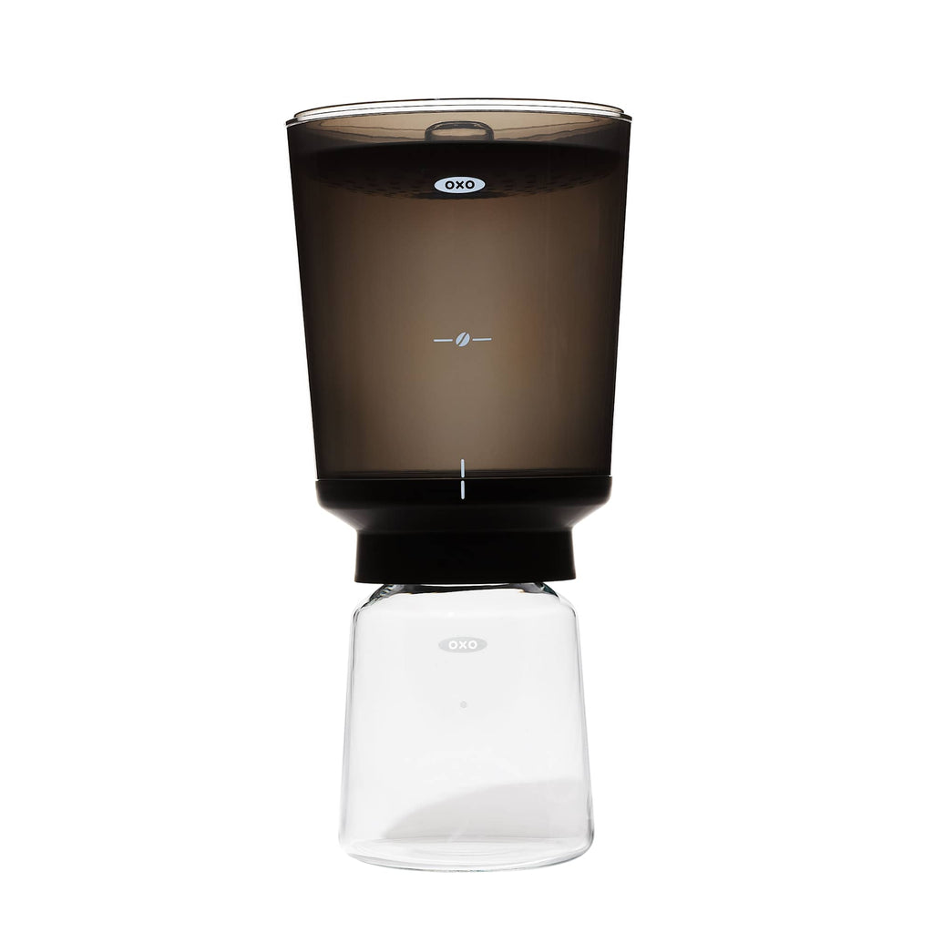OXO Brew Compact Cold Brew Maker with Glass Carafe - Black - Back