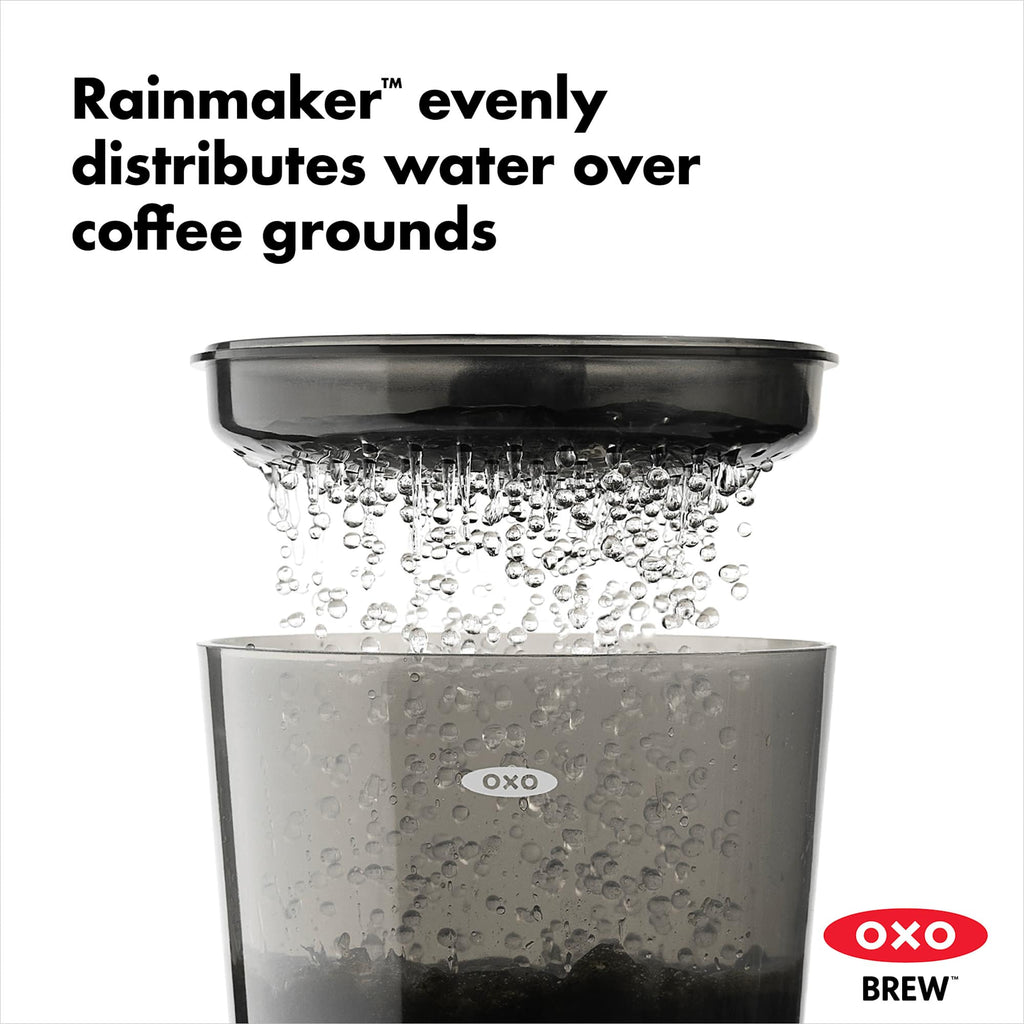 OXO Brew Compact Cold Brew Maker with Glass Carafe - Black - Detail 4
