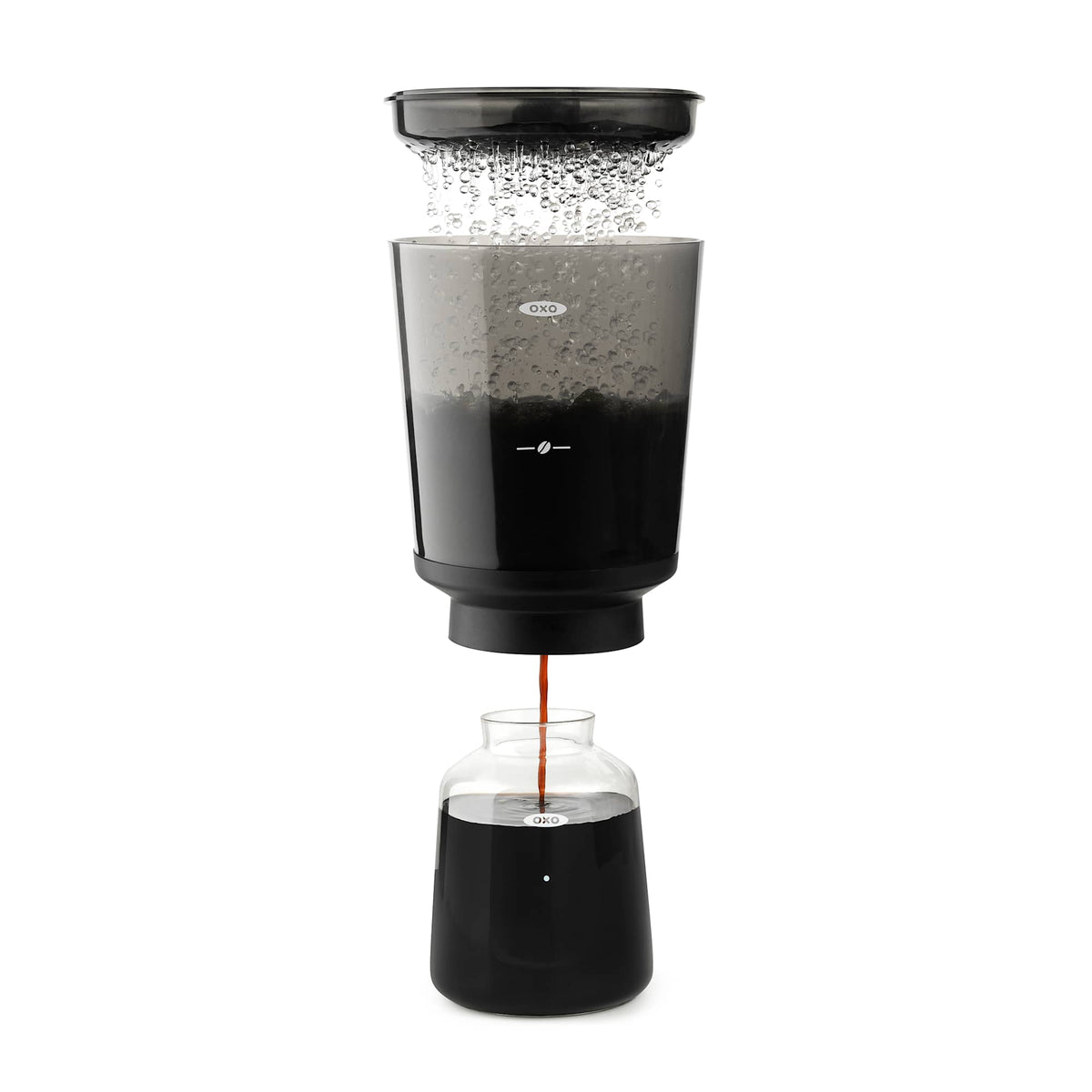 OXO Brew Compact Cold Brew Maker with Glass Carafe - Black - Detail 7
