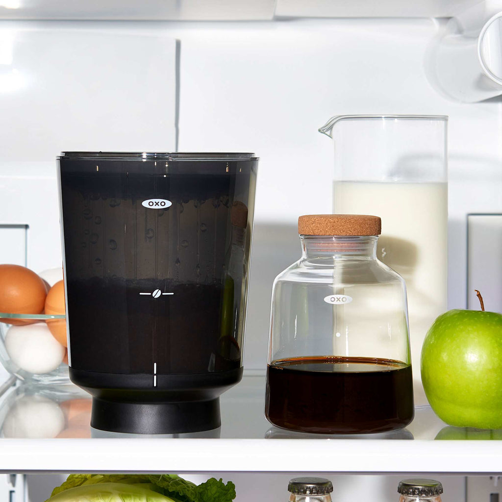 OXO Brew Compact Cold Brew Maker with Glass Carafe - Black - Detail 9