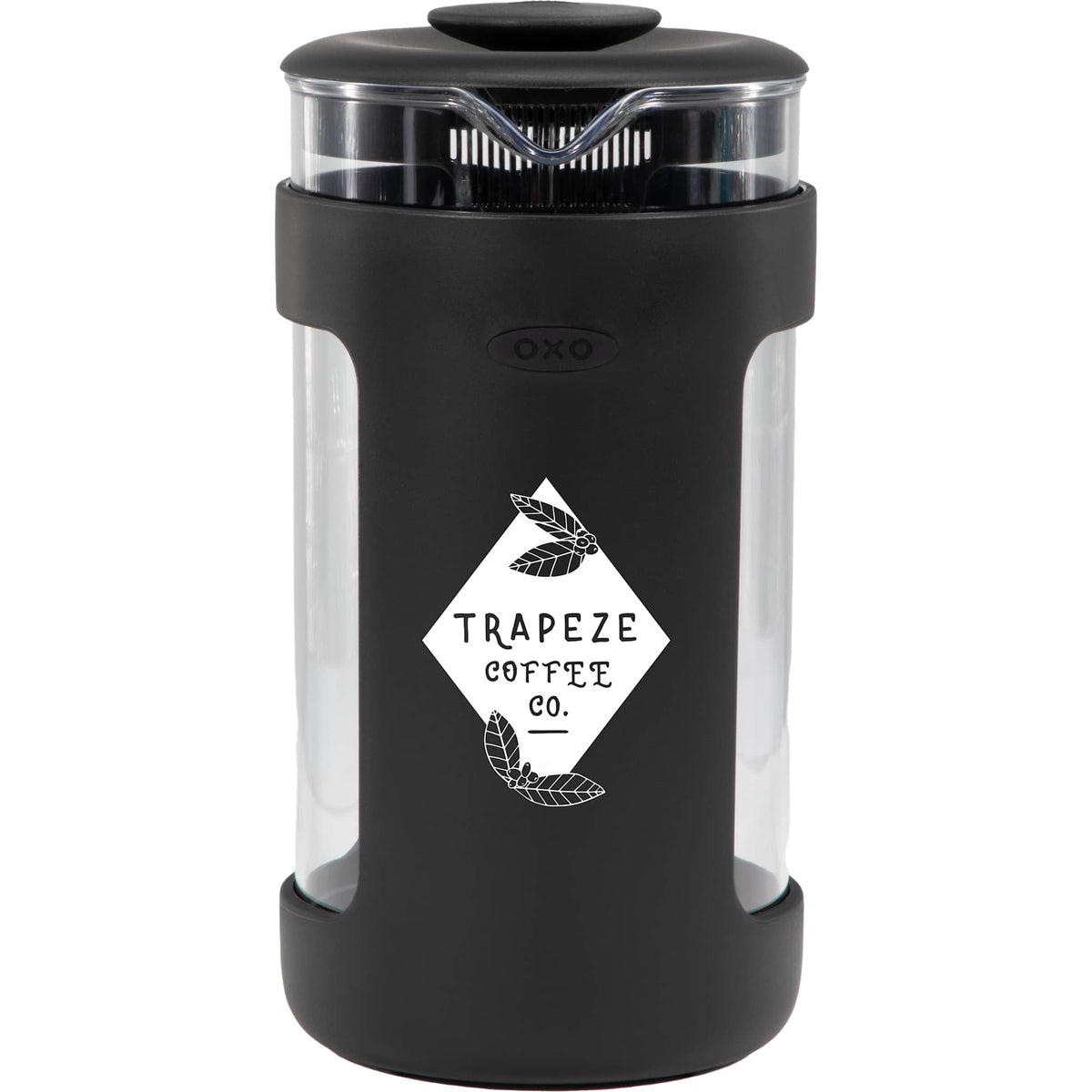 OXO Brew Venture Travel French Press, 8 Cup - Black - Front