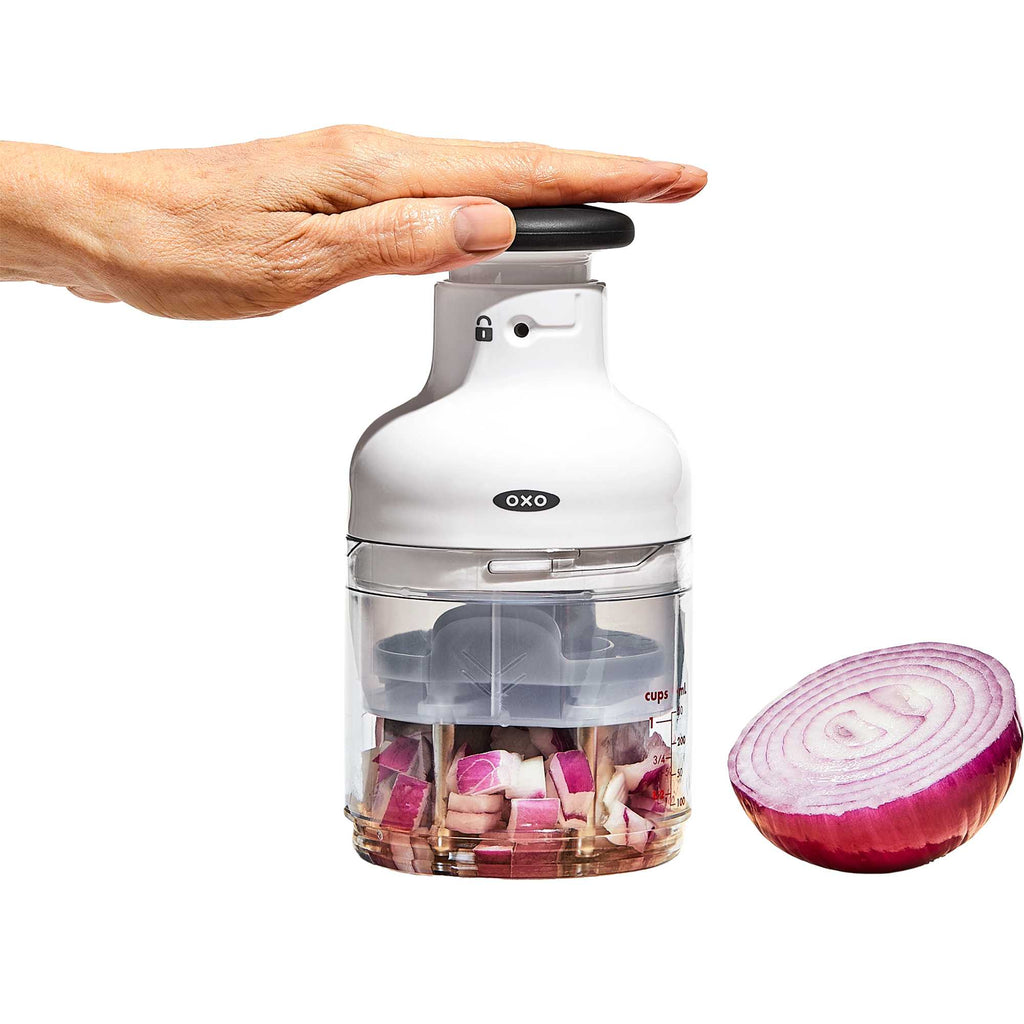 OXO Good Grips Food Chopper with Measuring Cup - White - Photo 19