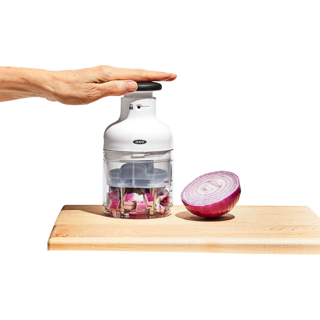 OXO Good Grips Food Chopper with Measuring Cup - White - Photo 22