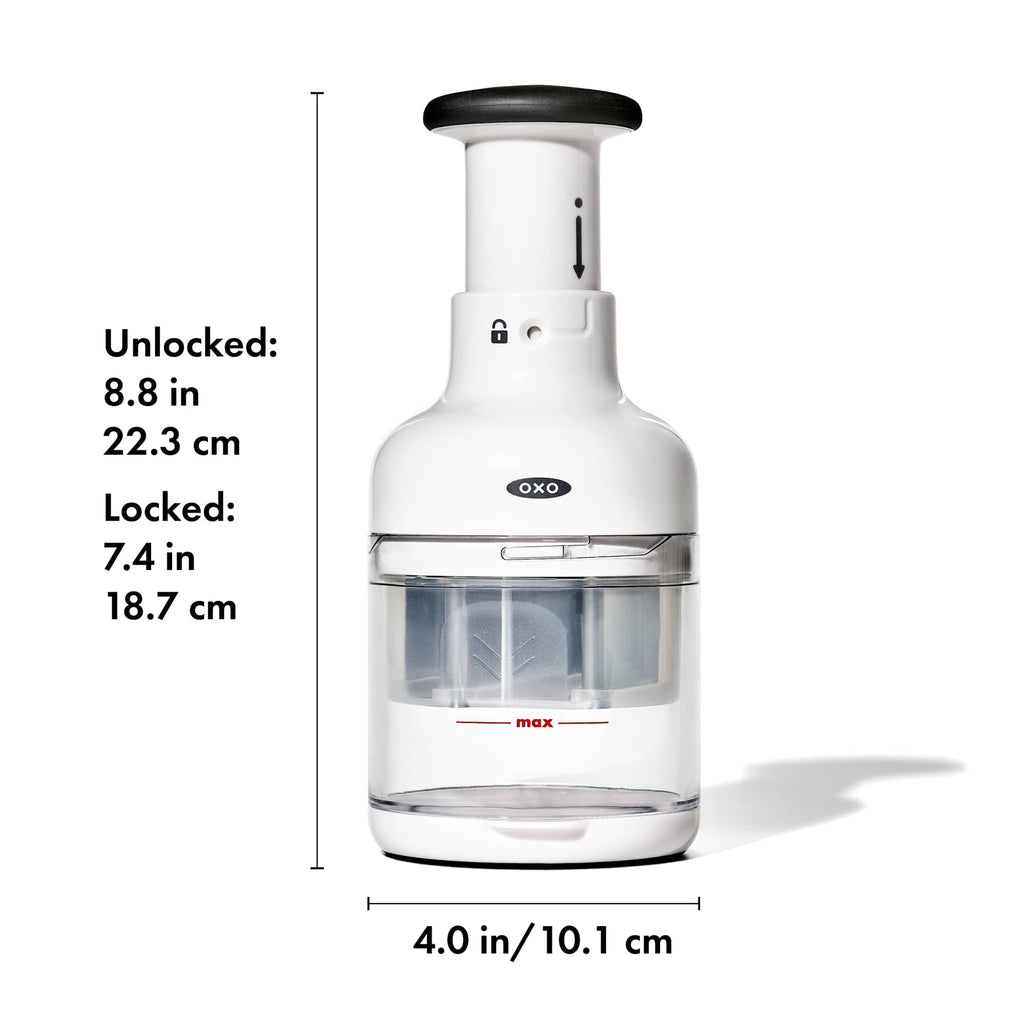 OXO Good Grips Food Chopper with Measuring Cup - White - Photo 5