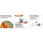 OXO Good Grips Food Chopper with Measuring Cup - White - Photo 8