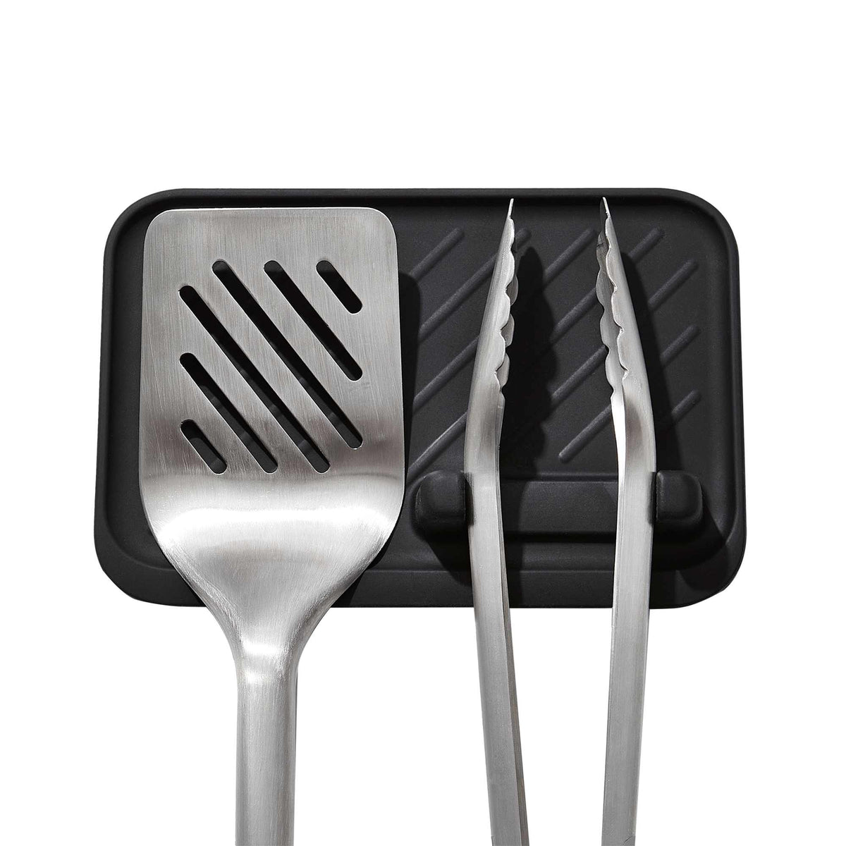 OXO Good Grips Grilling Tool Set, 3 Pieces Laser Engraving - Black - Detail 2