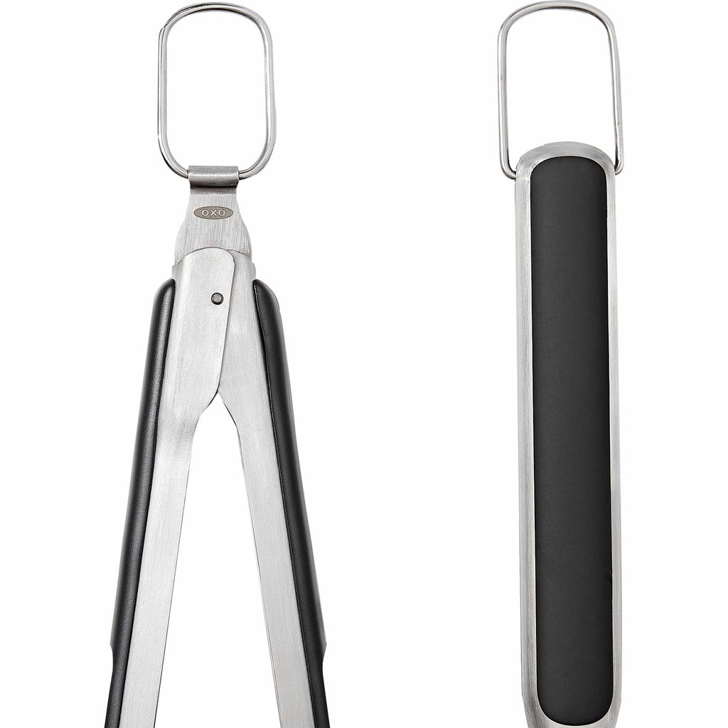 OXO Good Grips Grilling Tool Set, 3 Pieces Laser Engraving - Black - Detail 6