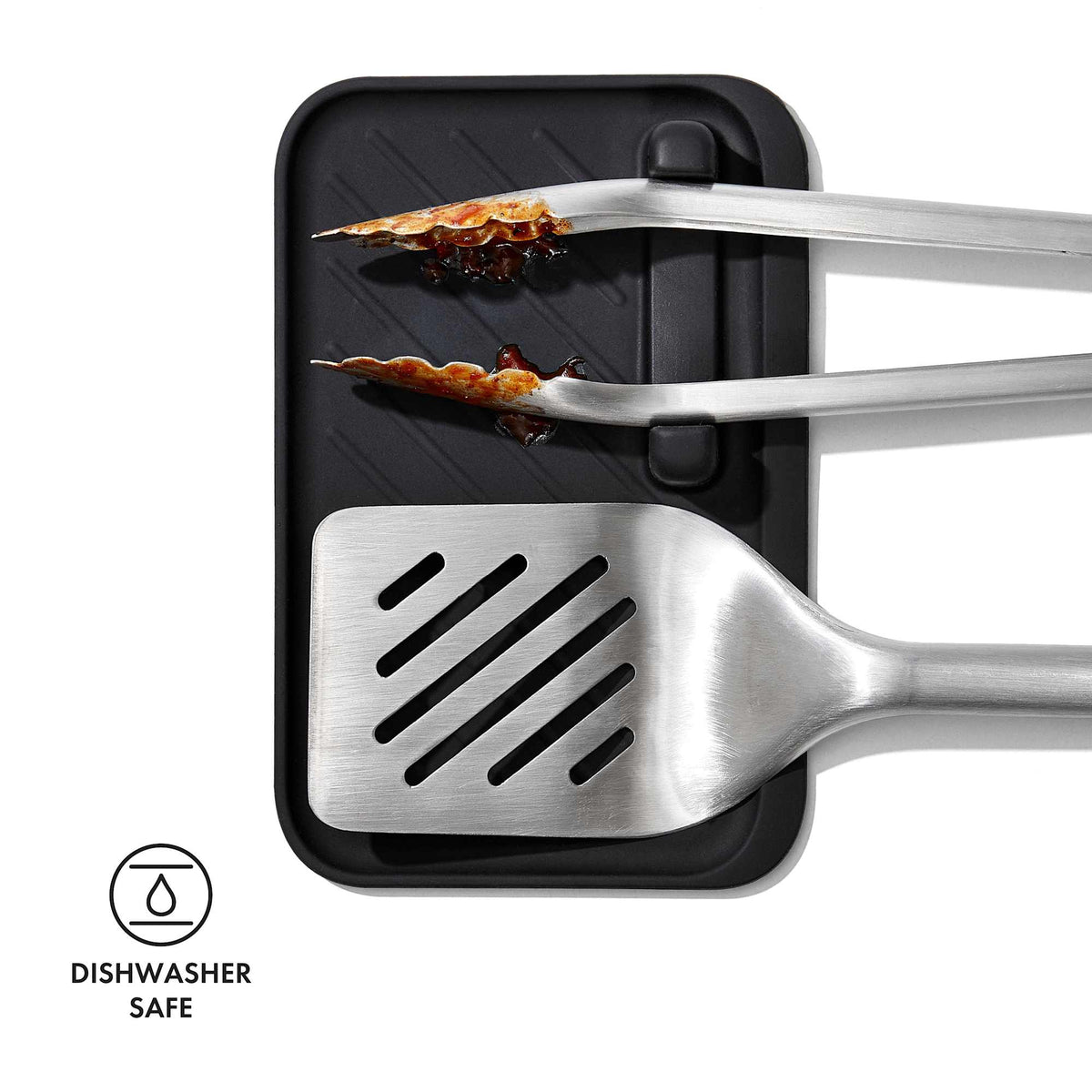 OXO Good Grips Grilling Tool Set, 3 Pieces Laser Engraving - Black - Detail 8