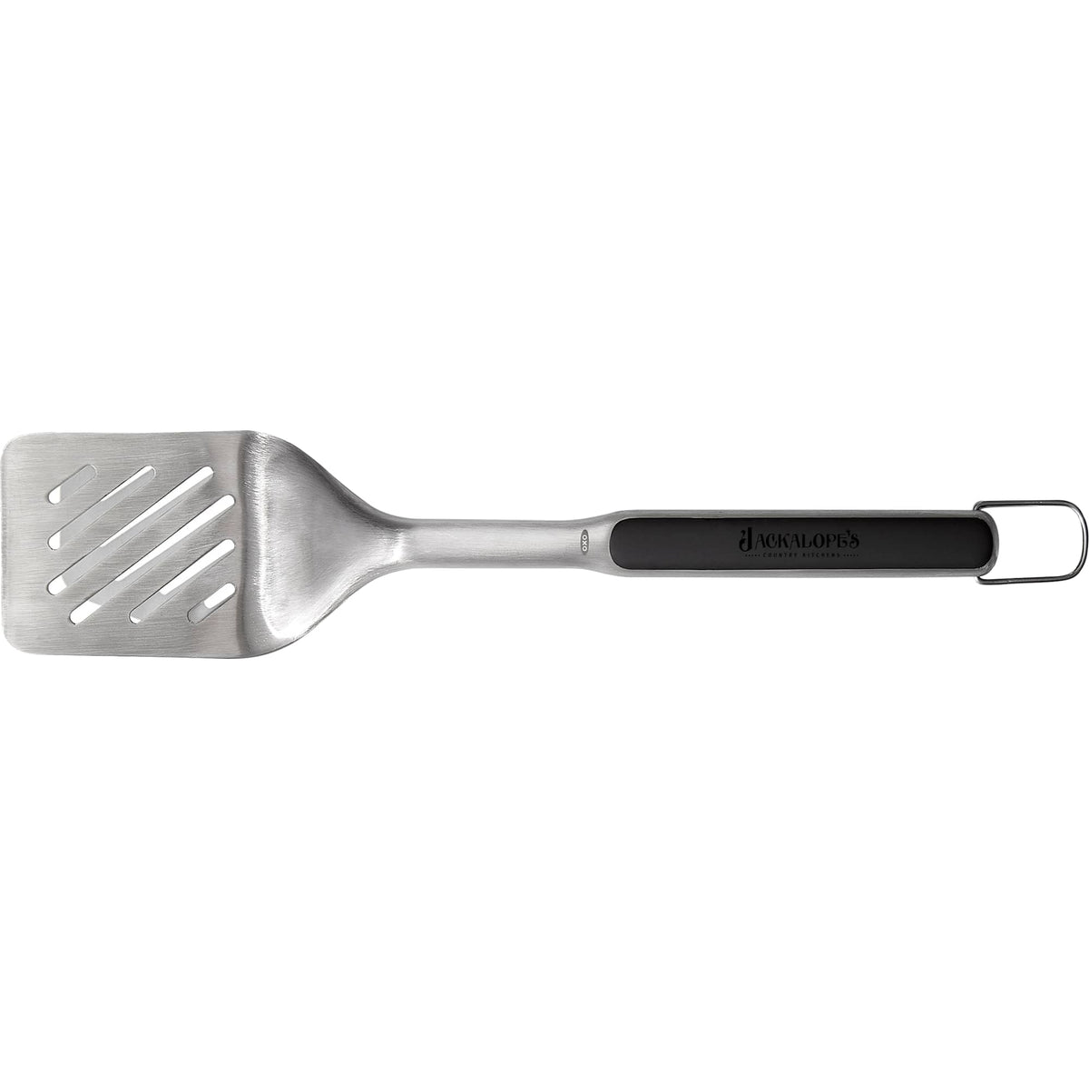 OXO Good Grips Grilling Tool Set, 3 Pieces Laser Engraving - Black - Front
