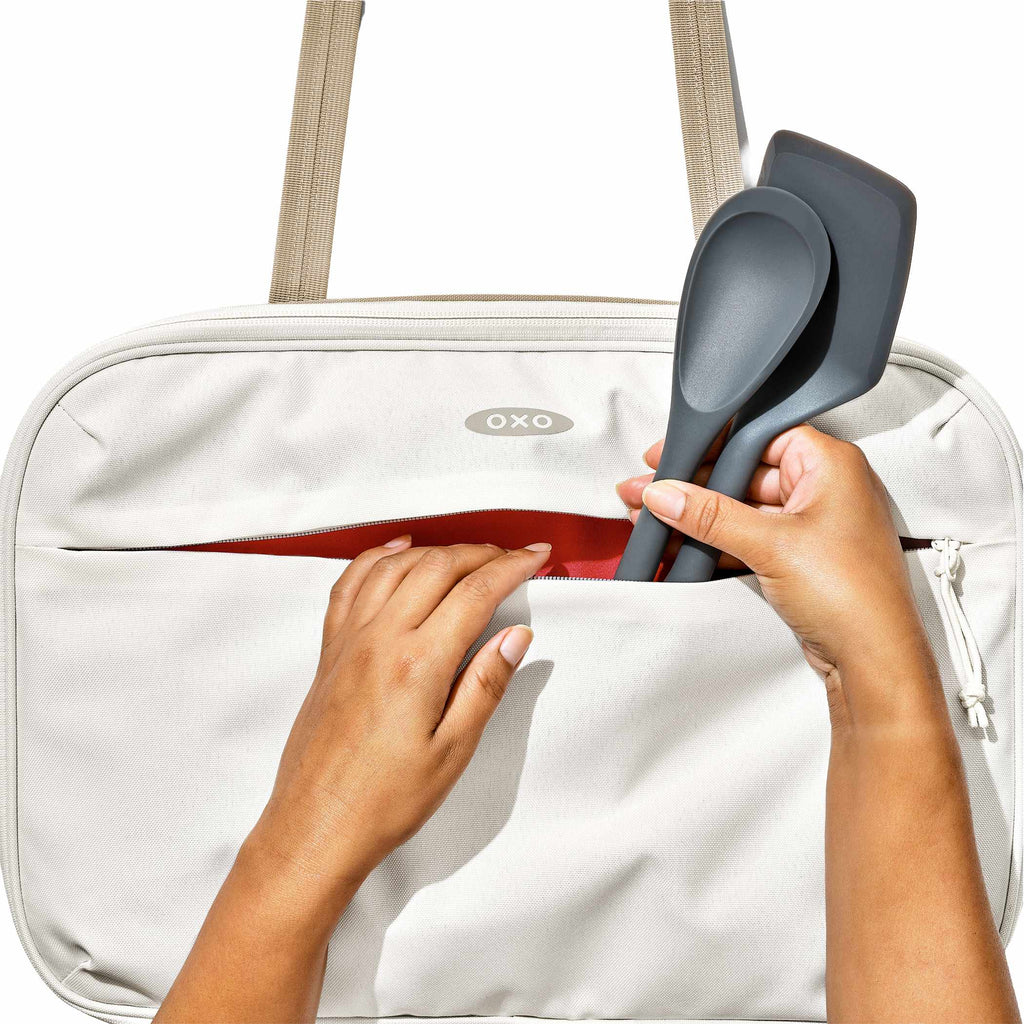 OXO Good Grips Insulated Casserole Carrier Transfer - Tan - Photo 4