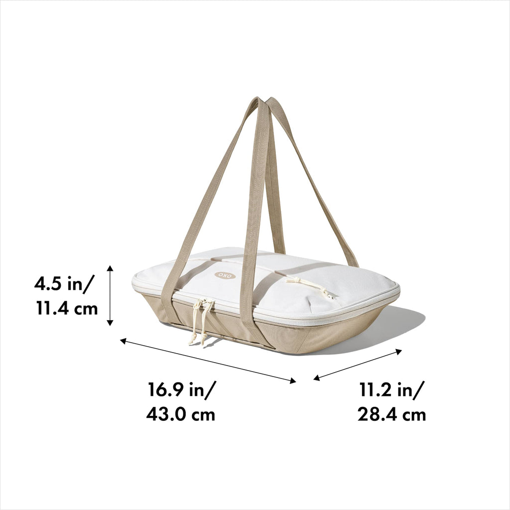 OXO Good Grips Insulated Casserole Carrier Transfer - Tan - Photo 7
