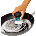 OXO Good Grips Soap Dispensing Palm Brush with Holder - Black - Photo 14