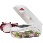 OXO Good Grips Vegetable Chopper with Pour Spout, 2.5 Cup - White - Photo 12