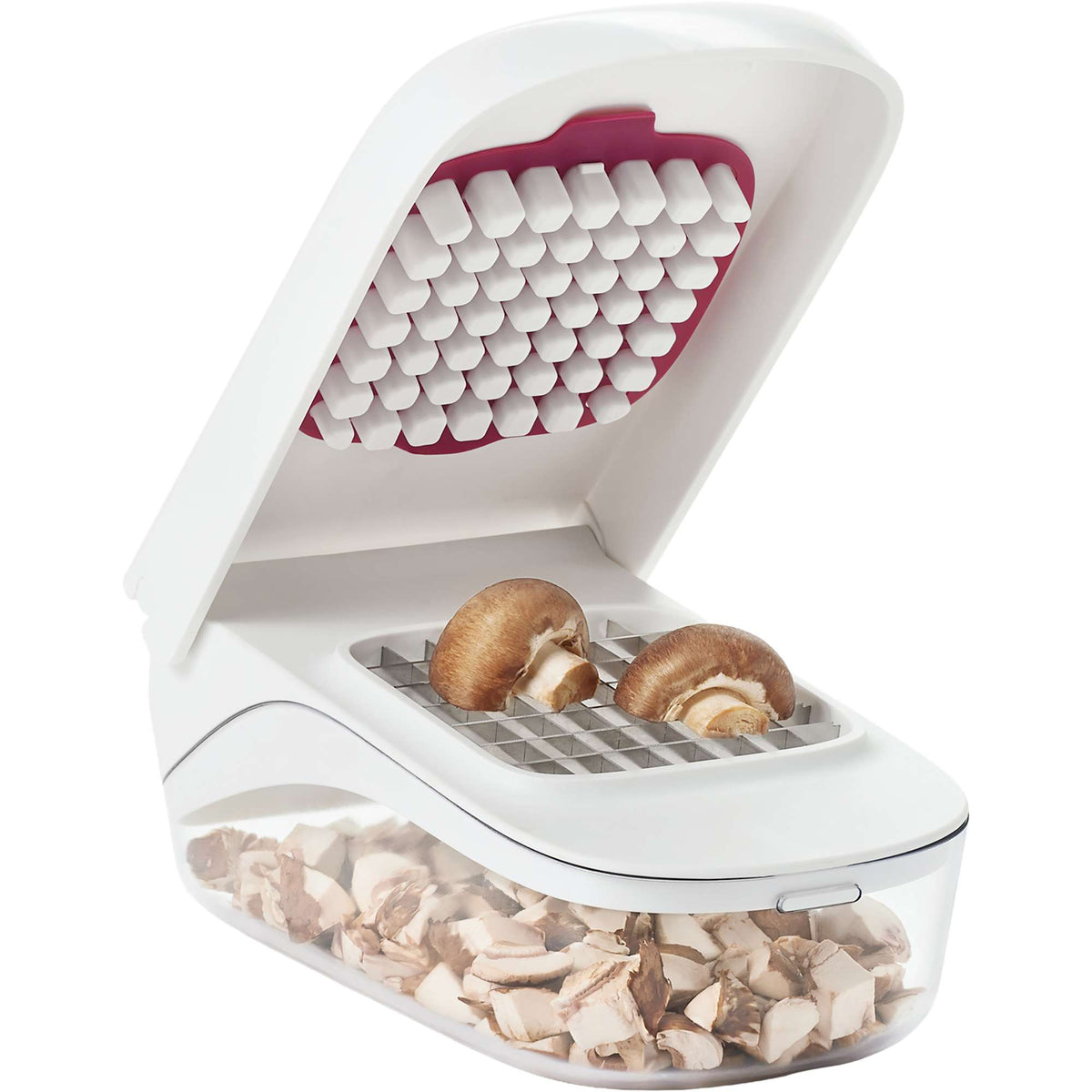 OXO Good Grips Vegetable Chopper with Pour Spout, 2.5 Cup - White - Photo 17