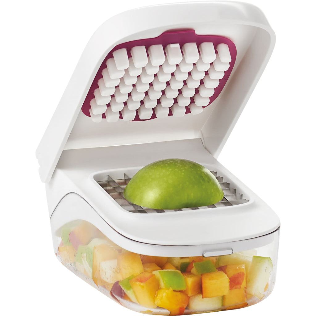 OXO Good Grips Vegetable Chopper with Pour Spout, 2.5 Cup - White - Photo 18