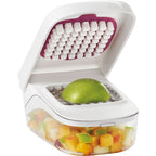 OXO Good Grips Vegetable Chopper with Pour Spout, 2.5 Cup - White - Photo 18