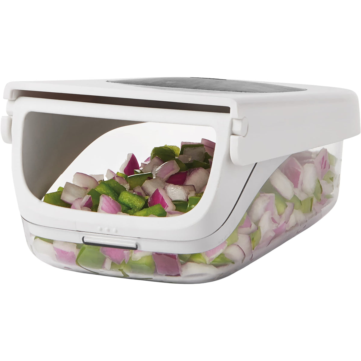 OXO Good Grips Vegetable Chopper with Pour Spout, 2.5 Cup - White - Photo 20