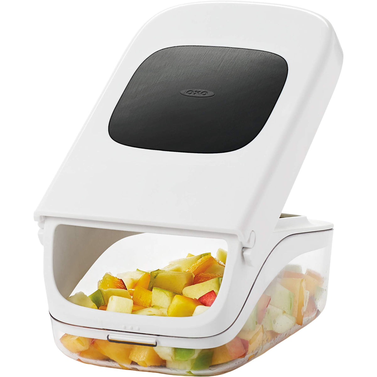 OXO Good Grips Vegetable Chopper with Pour Spout, 2.5 Cup - White - Photo 22