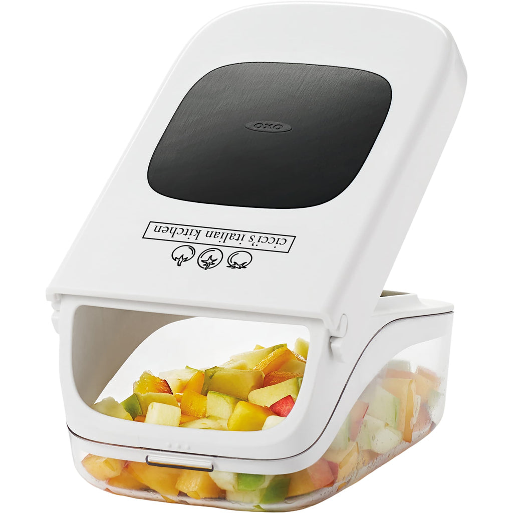 OXO Good Grips Vegetable Chopper with Pour Spout, 2.5 Cup - White - Photo