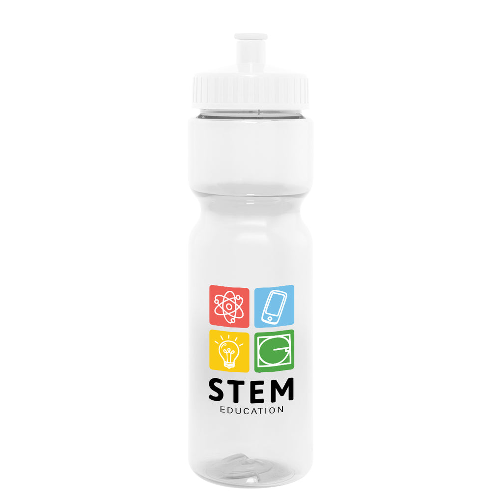 Pace Bottle in Full Color, 28 oz - Clear - Colorbrite