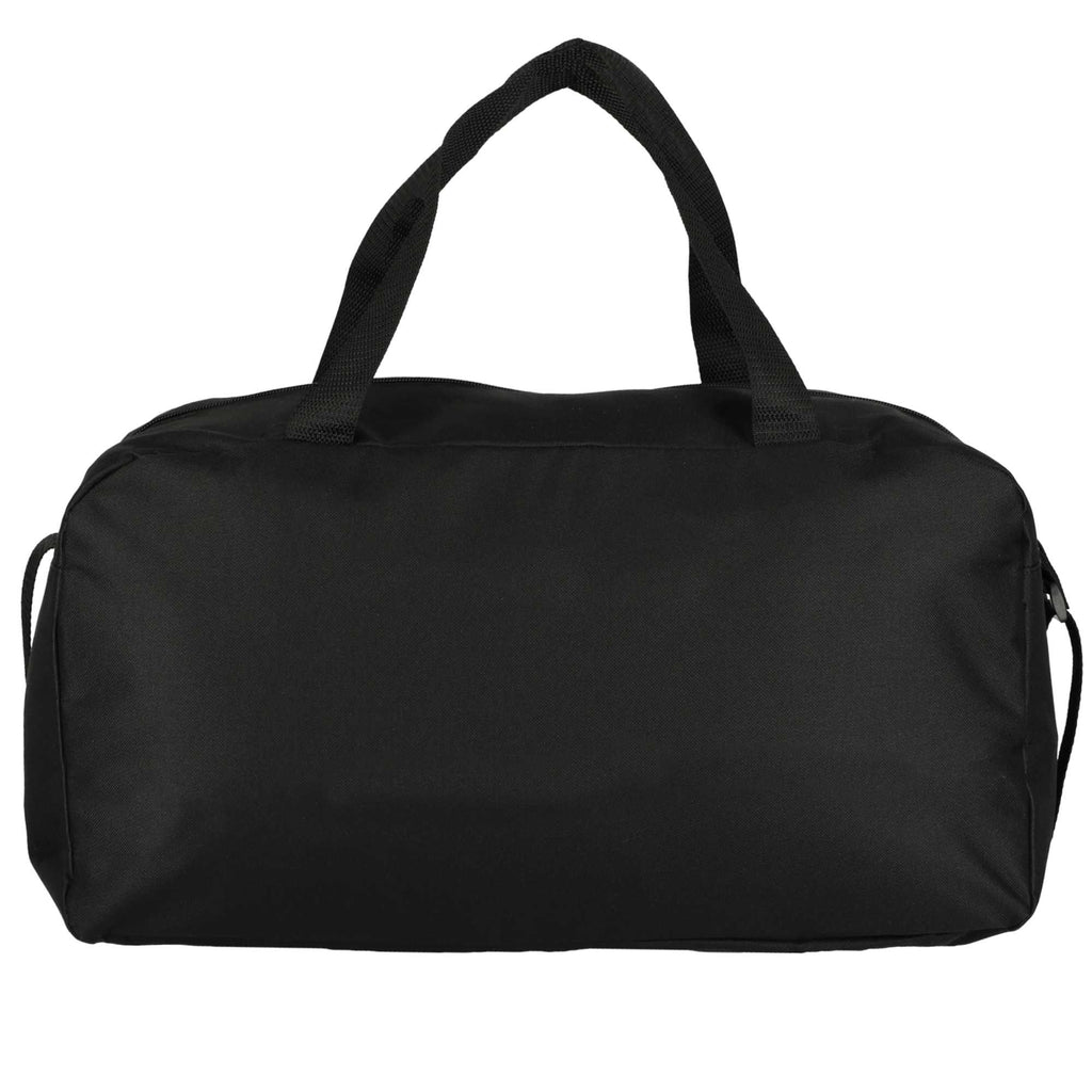 Pacific Sport Duffel Bag in Recycled Polyester - Black - Back