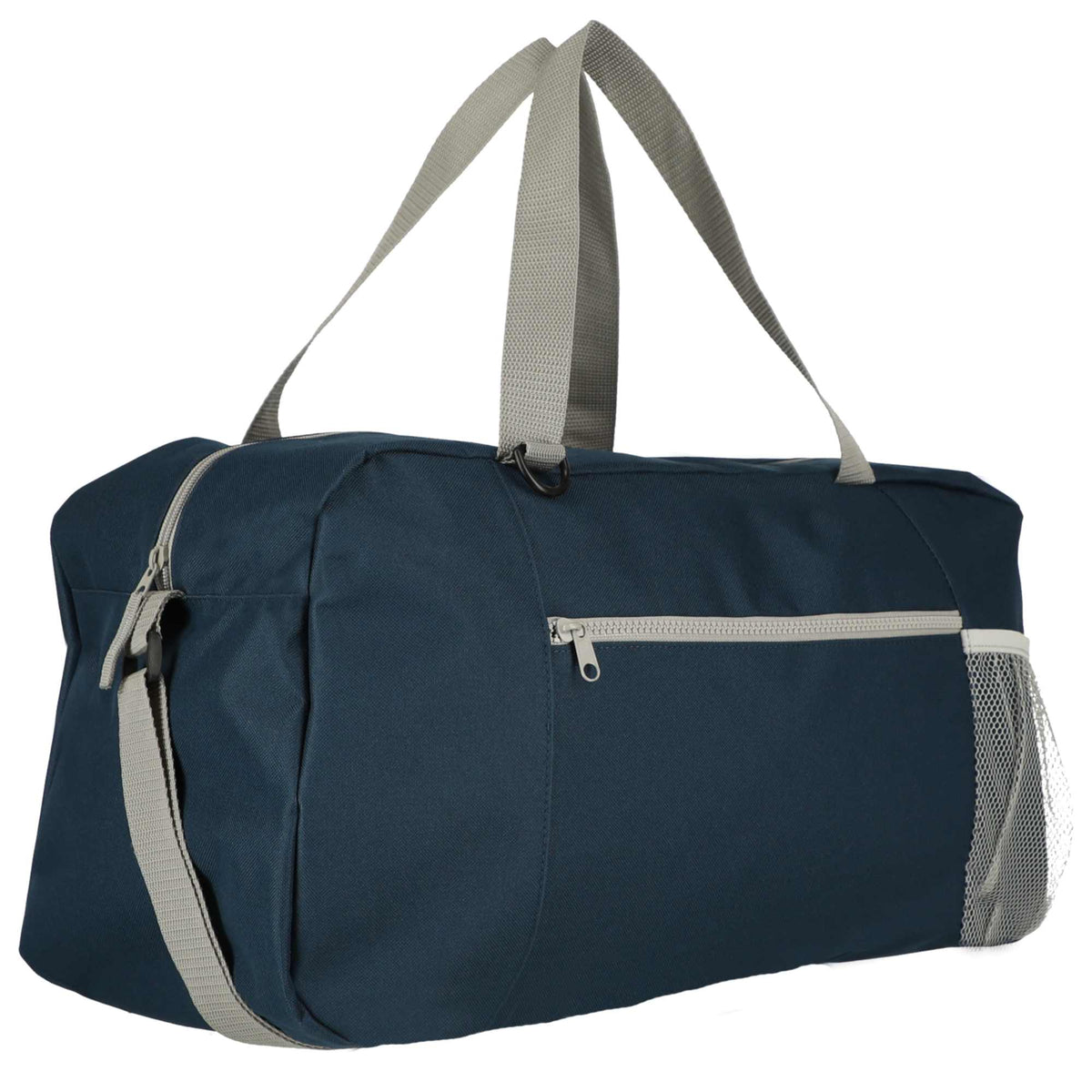 Pacific Sport Duffel Bag in Recycled Polyester - Navy - Right Angle