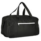 Pacific Sport Duffel Bag in Recycled Polyester Transfer - Black - Right Angle