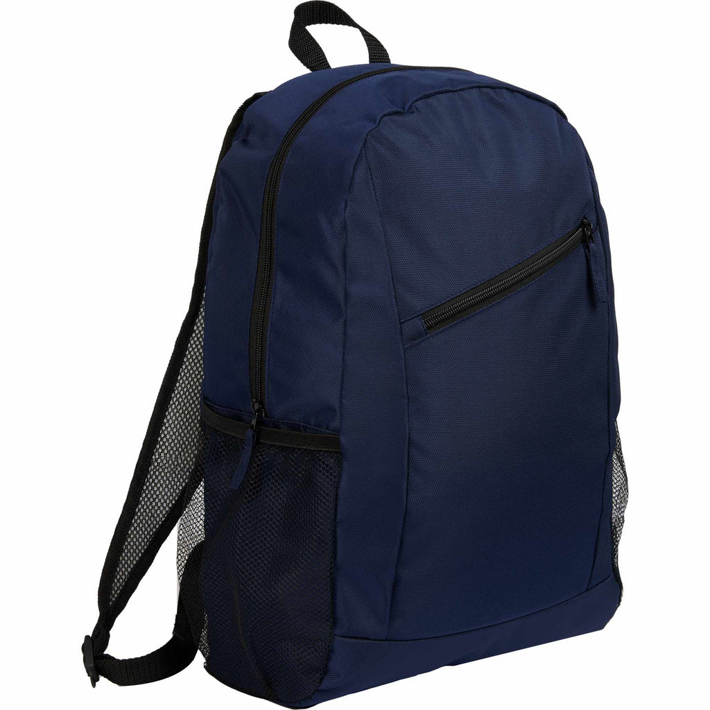 Packable Backpack that Folds into Its Own Pouch Full Color - Navy - Right Angle