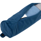 Packable Neck Pillow and Packing Cube in Recycled Velvet Transfer - Navy - Detail 2