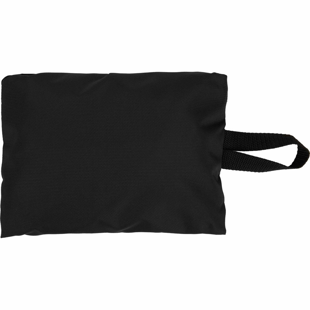 Packable Travel Duffel Bag with Trolley Sleeve - Black - Back Pkg