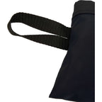 Packable Travel Duffel Bag with Trolley Sleeve - Black - Detail Pkg 2