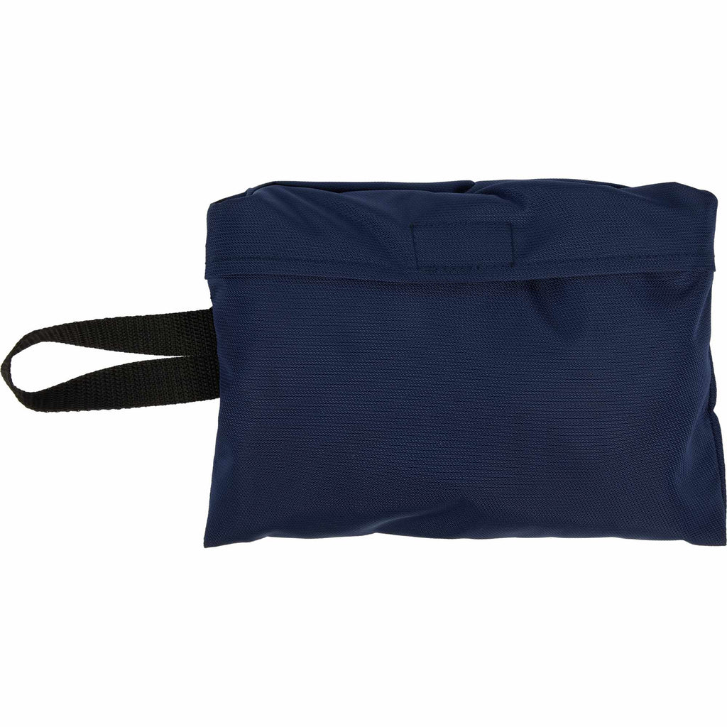 Packable Travel Duffel Bag with Trolley Sleeve - Navy - Front Pkg