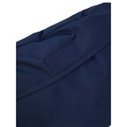 Packable Travel Duffel Bag with Trolley Sleeve Transfer - Navy - Detail Pkg