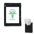 Packet of Tissues, Mini - Black - White_White_Label