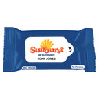 Packet of Wet Wipes - Blue - Full Color