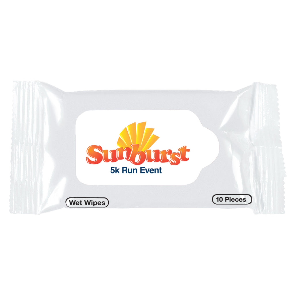 Packet of Wet Wipes - White - 4CP