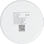 Pad Pal Wireless Charger with Hidden Cable Kit, 15W Full Color - White - Back