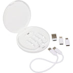 Pad Pal Wireless Charger with Hidden Cable Kit, 15W Full Color - White - Components 2