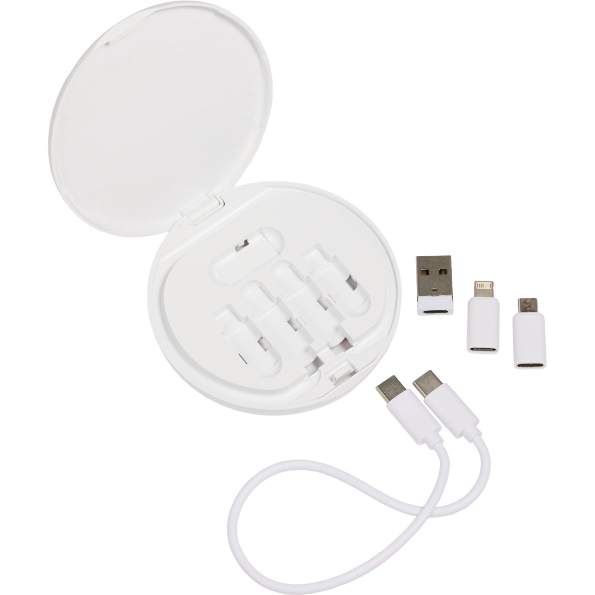 Pad Pal Wireless Charger with Hidden Cable Kit, 15W Full Color - White - Components