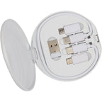 Pad Pal Wireless Charger with Hidden Cable Kit, 15W Full Color - White - Open 2