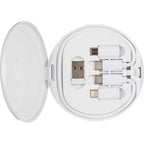 Pad Pal Wireless Charger with Hidden Cable Kit, 15W Full Color - White - Open