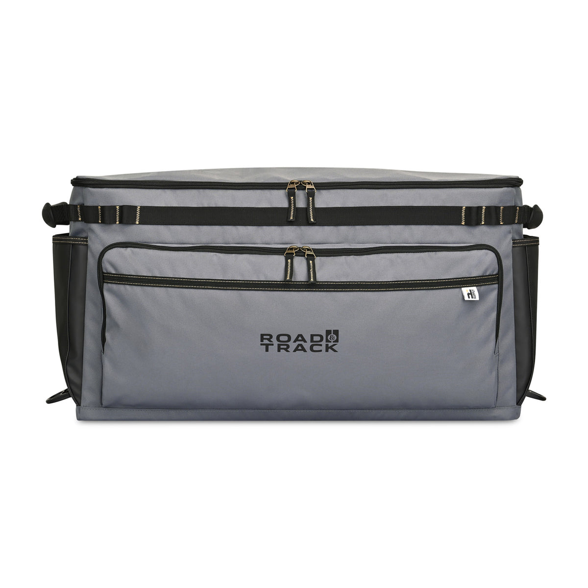 Padded Cargo Crate with Dividers in Recycled PET - Dark Grey - View 1