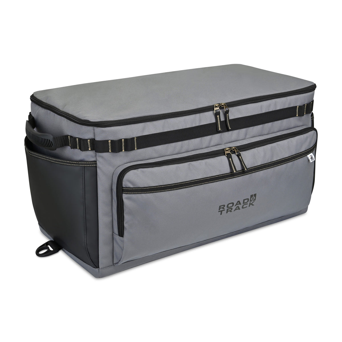 Padded Cargo Crate with Dividers in Recycled PET - Dark Grey - View 2