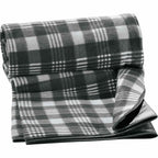 Padded Water-Resistant Picnic Blanket, 47.5 x 52.5 Inches Transfer - Black - Photo