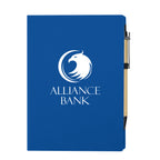 Padfolio with a Weekly Organizer - Royal Blue - Silk Screen
