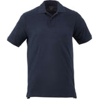 Palo Short Sleeve Cotton Pique Polo for Men Embroidery - Navy - Front