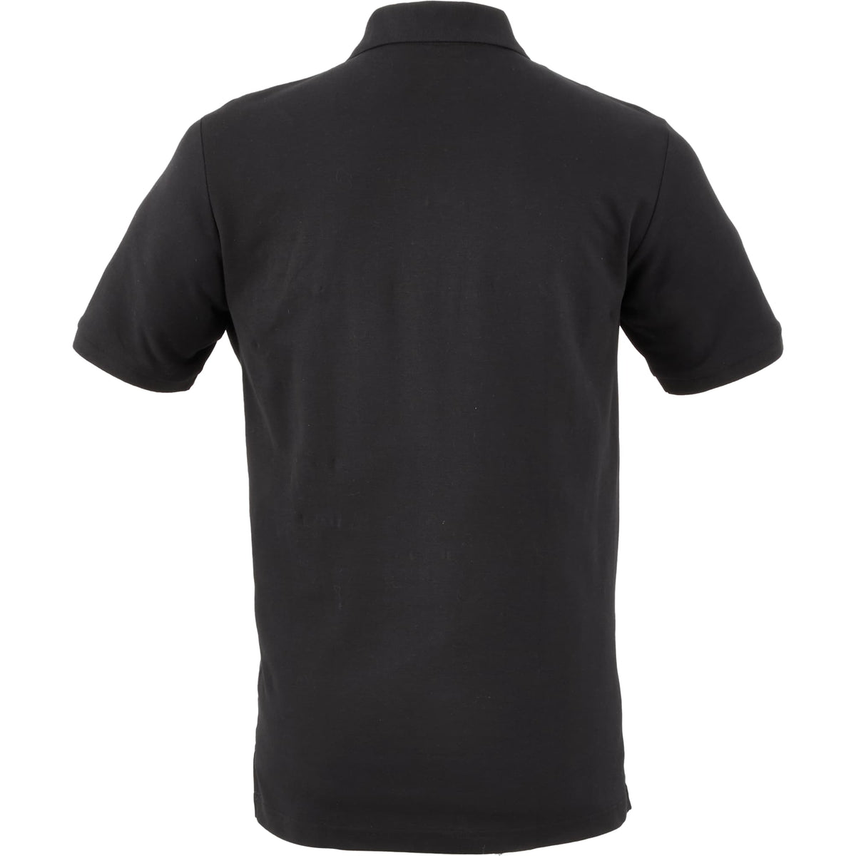 Palo Short Sleeve Cotton Pique Polo for Men Transfer - Black - Back