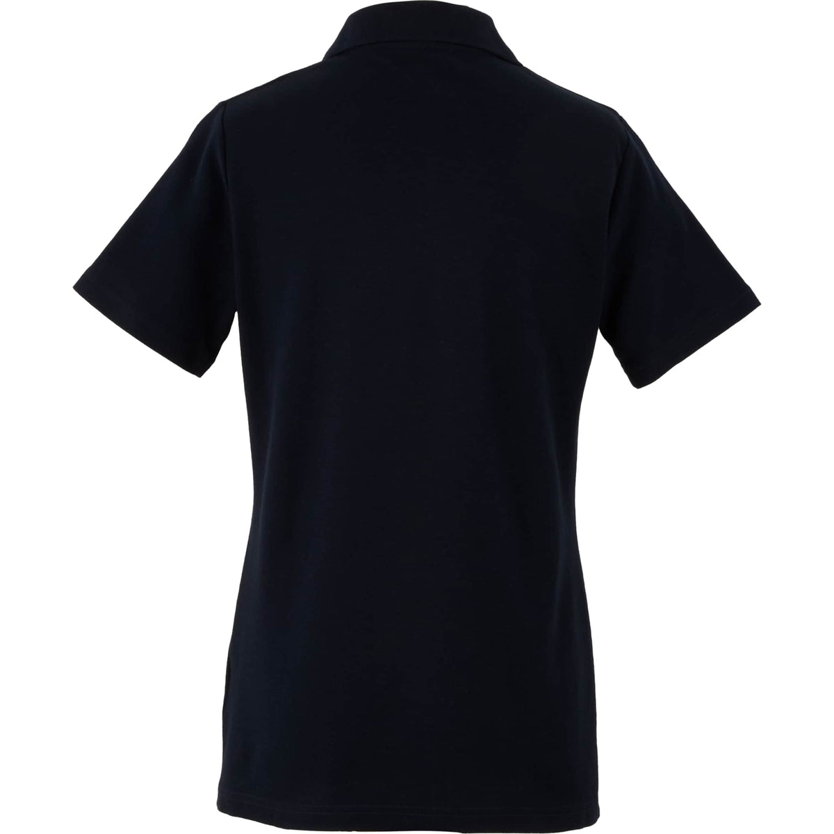 Palo Short Sleeve Cotton Pique Polo for Women Transfer - Navy - Back