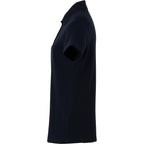 Palo Short Sleeve Cotton Pique Polo for Women Transfer - Navy - Left Side